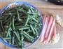 肉丝豇豆的做法图解2