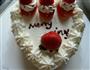 圣诞草莓蛋糕的做法图解13