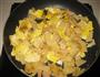 香肠鸡蛋炒饼的做法图解7