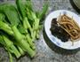 黑木耳黄花菜炒菜心的做法图解1
