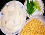 豌豆和豆腐的做法图解1