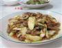 蒿笋炒肉的做法图解8