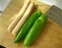 青椒火腿肠的做法图解1
