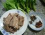 菜心烧排骨的做法图解1