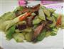 腊肉炒儿菜的做法图解5
