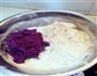 紫薯玫瑰馒头的做法图解4