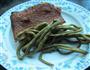 酸豆角蒸皱皮肉的做法图解1