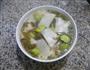 雪菜蚕豆片儿汤的做法图解11