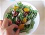 火腿茼蒿水果沙拉的做法图解5