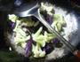 茄子炒花菜的做法图解8