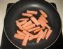 蒜薹炒香肠的做法图解3
