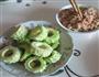 香煎苦瓜盅的做法图解3