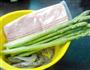 芦笋鲜虾培根卷的做法图解1