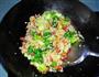 凤凰球青菜炒饭的做法图解8