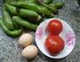 西红柿蚕豆炒鸡蛋的做法图解1