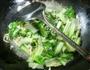 虾皮炒小白菜的做法图解5