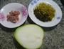 肉末雪菜炒蒲瓜的做法图解1