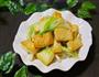 农家葱爆豆腐的做法图解8
