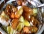 菠萝油条虾的做法图解6