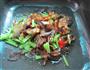 香芹炒腊肉的做法图解8