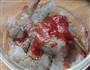 干烧茄汁大虾仁的做法图解4