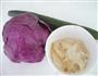 紫甘蓝拌海蜇丝的做法图解1