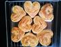 心形椰蓉小面包的做法图解13