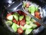 圣女果炒丝瓜的做法图解7