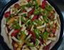 青椒培根披萨的做法图解14