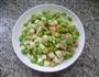 羊尾笋茭白炒毛豆的做法图解13