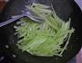 肉碎莴笋的做法图解4