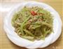 肉碎莴笋的做法图解6