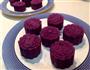 紫薯豆沙糕的做法图解2