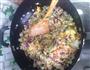 香菇腊肉蛋炒饭的做法图解7