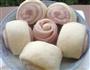紫薯双色馒头的做法图解5
