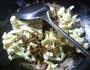 里脊肉梅干菜炒花菜的做法图解5