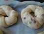 蔓越莓花色面包的做法图解12
