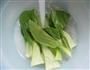 青菜鹅血汤的做法图解2