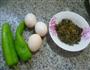 青椒雪菜炒鸡蛋的做法图解1
