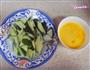 黄瓜炒鸡蛋的做法图解2