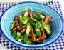培根炒秋葵的做法图解6