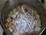 白玉菇油豆腐火腿汤的做法步骤5