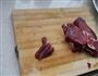 四季豆炒牛肉粒的做法图解2