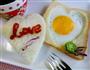 吐司煎蛋--用食物表达爱的做法图解9