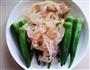 凉拌海蛰秋葵的做法图解6