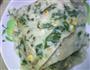 芹菜叶玉米粒煎饼的做法图解7