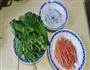菠菜红萝卜丝拌粉条的做法图解1
