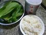 沙茶酱菜叶炒饭的做法图解1