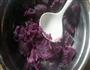 紫薯牛奶布丁的做法图解2