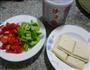 沙茶酱豆腐干双椒的做法图解1
